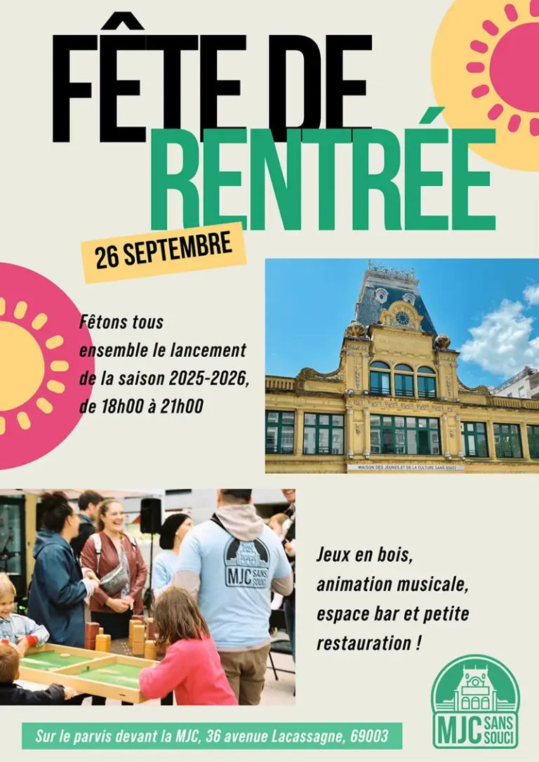 fête de la rentrée, mjc sans souci