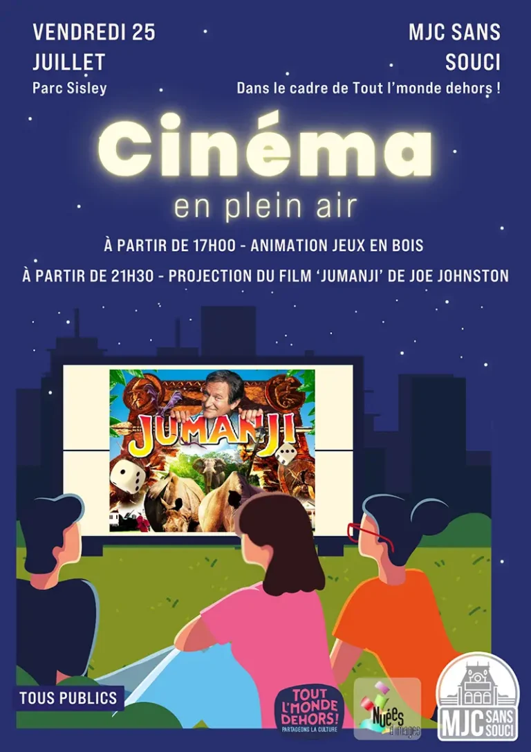 cinéma de plein air mjc sans souci