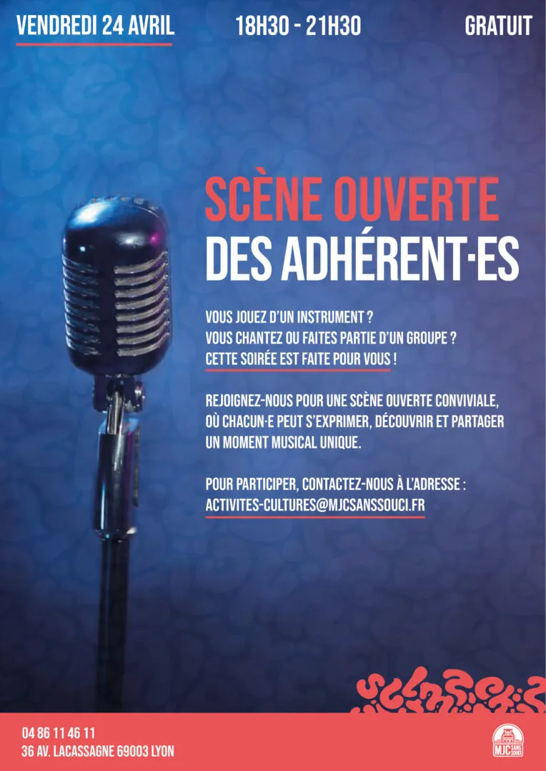 scene ouverte lyon mjc sans souci